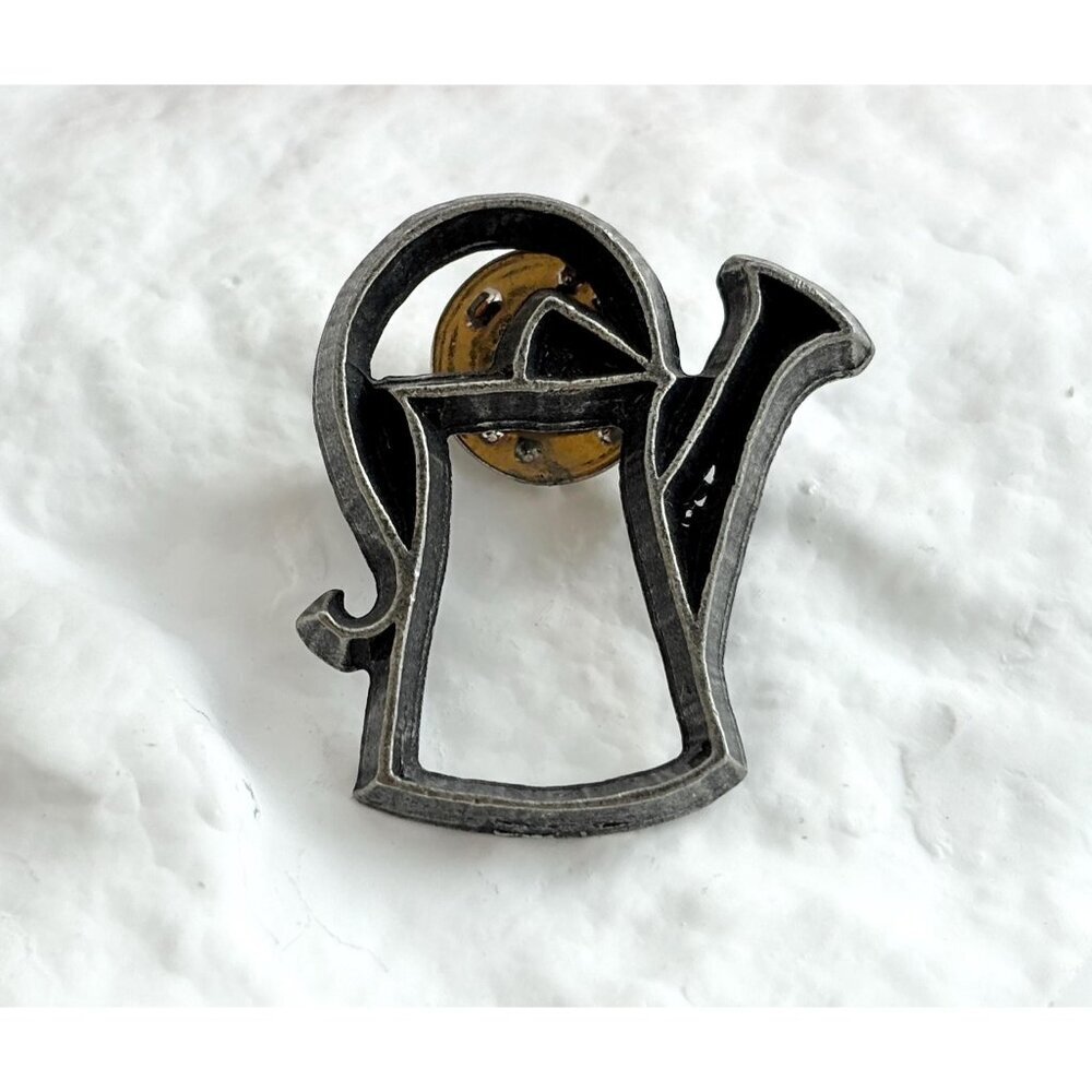 Ann Clark Pewter Watering Can 1996 Inspired Vintage Brooch Pin